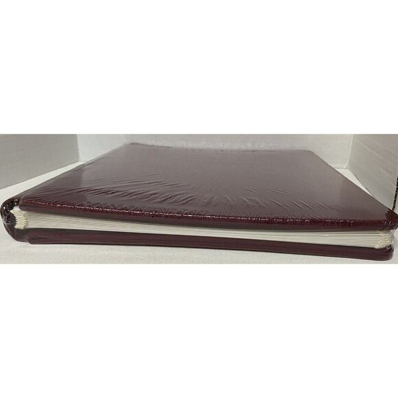 Creative Memories 12x12 Red Christmas Album Holly Old Style w/ White Pages - Picture 4 of 5